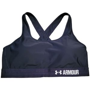 Under Armour black sports bra